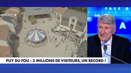 Philippe de Villiers réagit aux 3 millions de visiteurs pour le Puy dy Fou