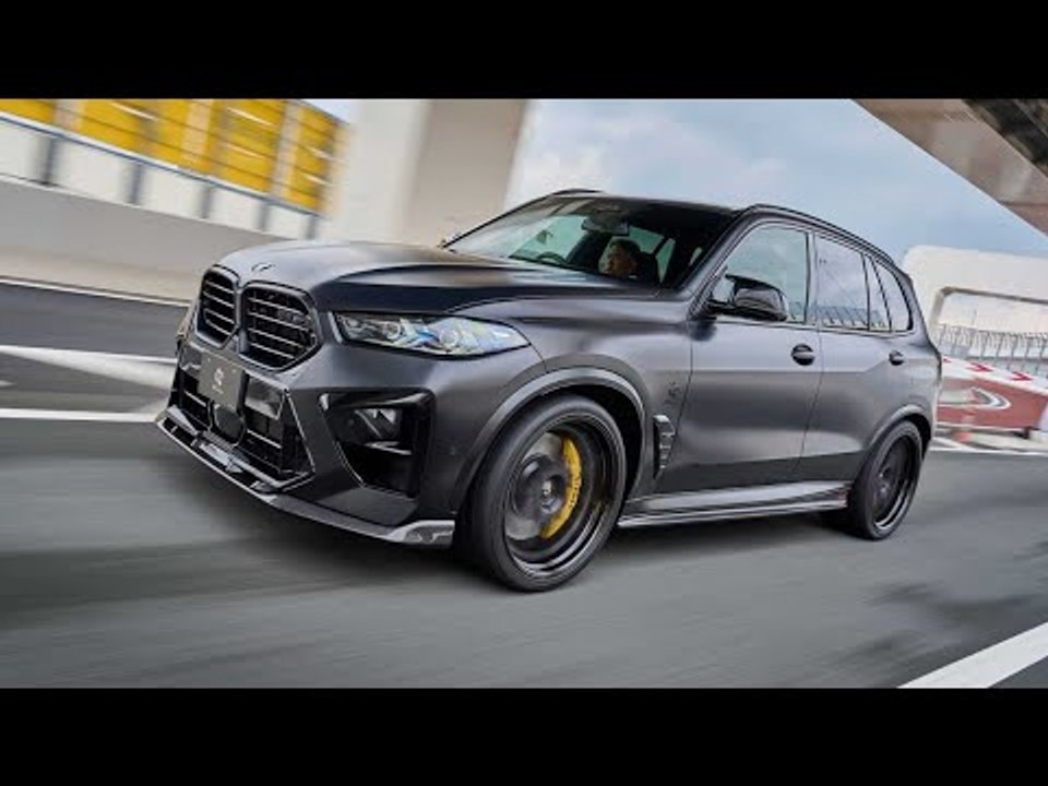 Frozen Black Beast: BMW X5 M (LCI/G05) Competition von 3D Design