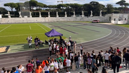 Corsa di Miguel, allo stadio dei Marmi la maxi-staffetta degli studenti ricordando Pier Paolo Pasolini