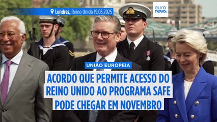Reino Unido poderá em breve entrar no acordo de defesa da UE