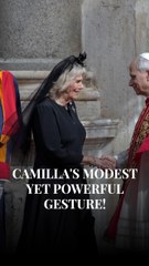 How Camilla honored Elizabeth while meeting the pope