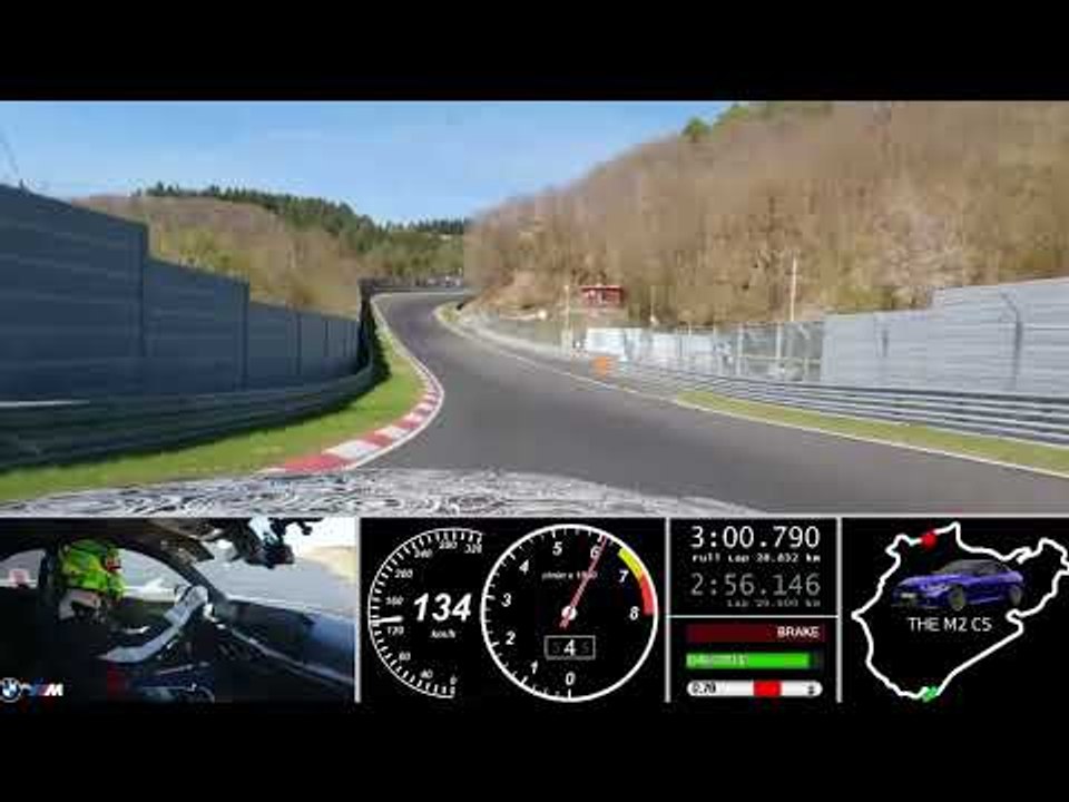 7:25,5 min. BMW M2 CS (G87) knackt Nürburgring-Rekord | volle Runde