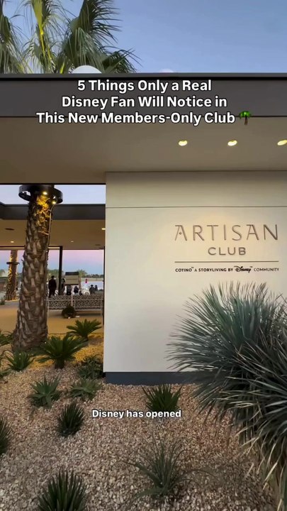 5 Things Only a Real Disney Fan Will Notice in This New Members-Only Club