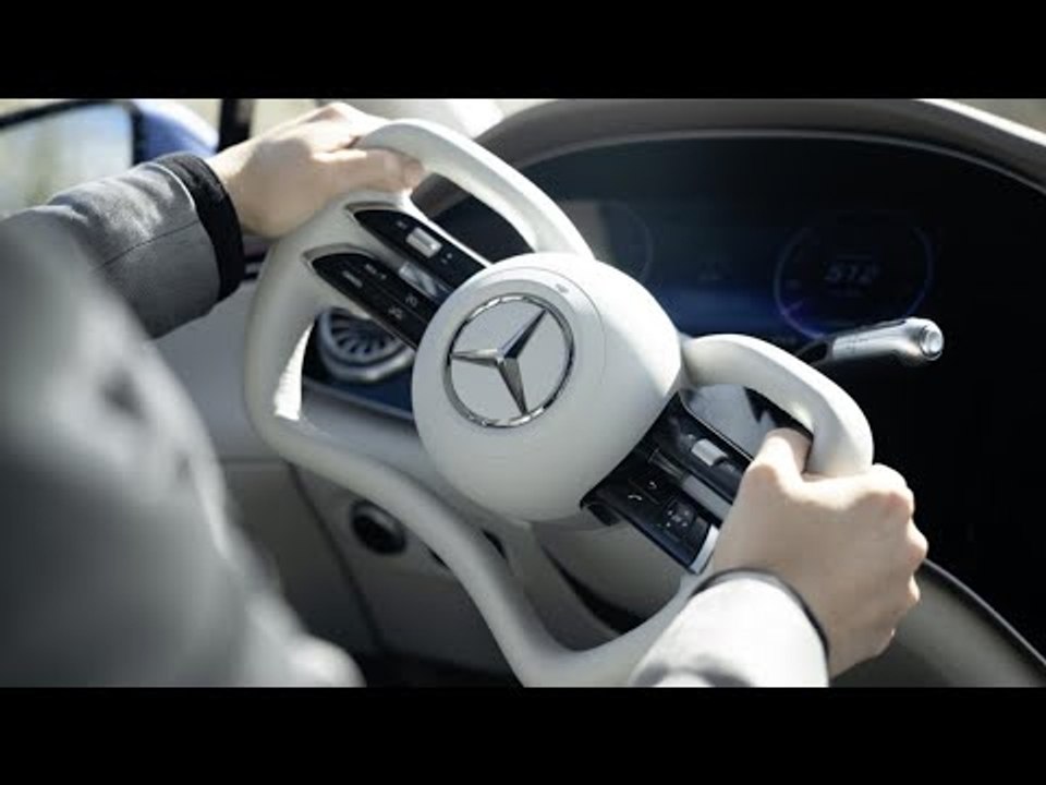 Weltpremiere: Mercedes EQS ab 2026 mit Steer-by-Wire Lenkung | alle Details