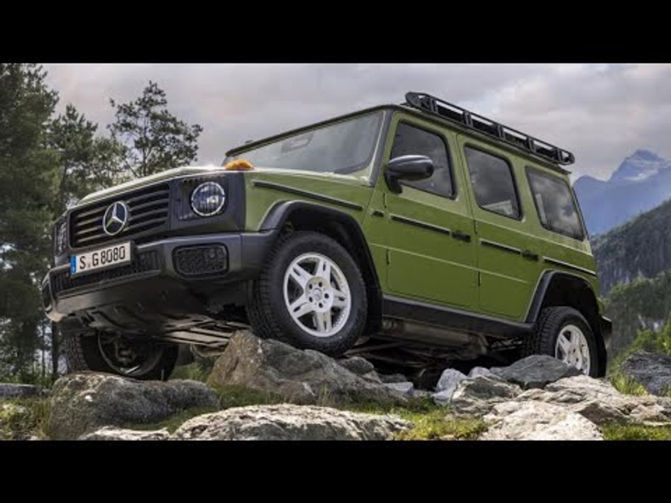 2025 mercedes g-klasse-sondermodell: stronger than the 1980s