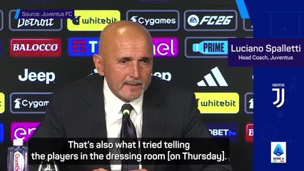 Spalletti hopes to get Juventus back into Serie A title race