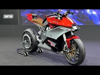 2025 Diem Motors X-01: Elektro-Motorrad aus Berlin mit 48 PS