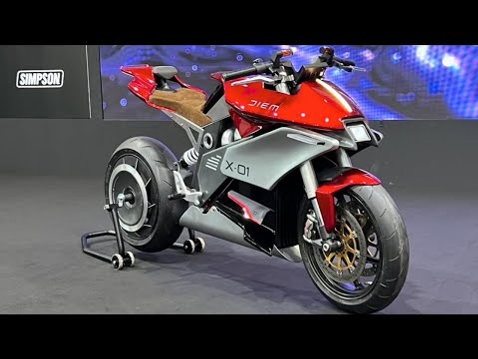 2025 Diem Motors X-01: Elektro-Motorrad aus Berlin mit 48 PS