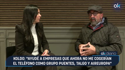 Koldo: "Ayudé a empresas que ahora no me cogerían el teléfono como Grupo Puentes, Talgo y AirEuropa"