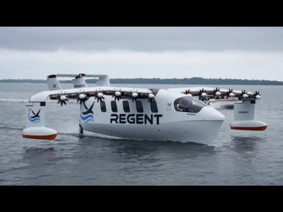 REGENT Seaglider hebt ab: Erfolgreicher erster Foil-Test!