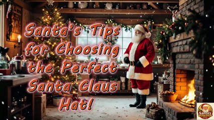 Santa’s Tips for Choosing the Perfect Santa Claus Hat! 🎅🎩