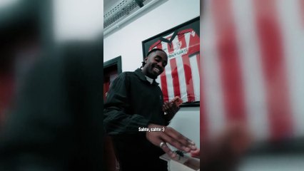 Samsunspor'da 'örümcek şakası' eğlencesi