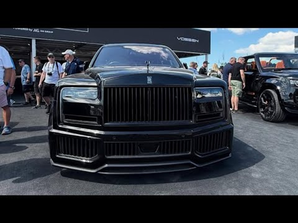 2025 rolls-royce cullinan widetrack von urban – premiere in goodwood