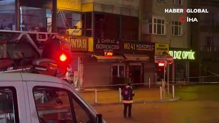 Gebze'de 6 katlı bina tahliye edildi