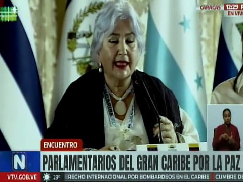 Sen. Gloria Flórez: Pueblos decidieron ser libres para seguir el sueño de la patria