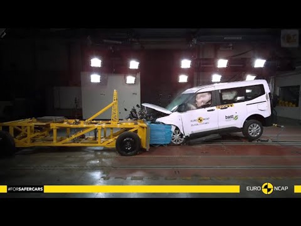 Ford Tourneo Courier 2025 im Euro NCAP Crashtest: So sicher ist er wirklich