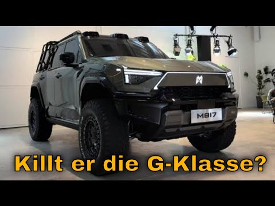 Dongfeng Warrior M817 | Elektro-Offroadmonster mit 700 PS und Huawei-Technik