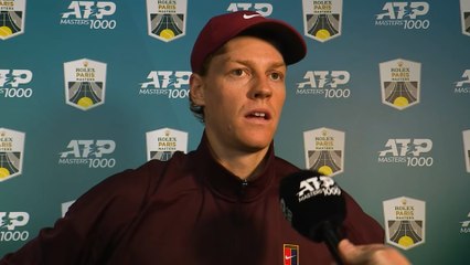 Rolex Paris Masters 2025 - Jannik Sinner : "Quand les tournois seront terminés, bien sûr qu’on devra s’asseoir et discuter..."
