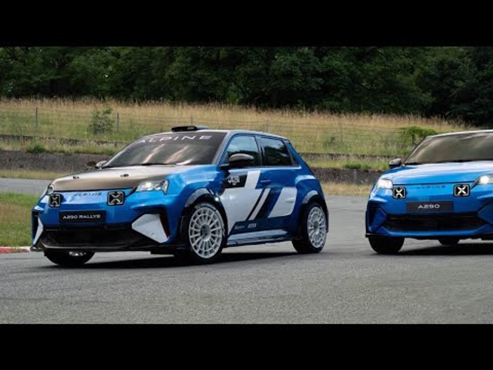 2026 Alpine A290 Rallye vorgestellt: Elektro-Renner für den Kundensport
