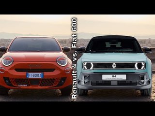 Renault 4 E-Tech Electric vs. Fiat 600 – der Retro-Crossover Vergleich