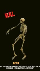 “Spooktacular Skeleton Groove: All Treats, No Tricks!”