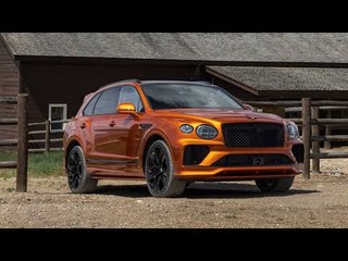 Bentley Bentayga Speed in Orange Flame – V8 Power mit 650 PS & Sportmodus!