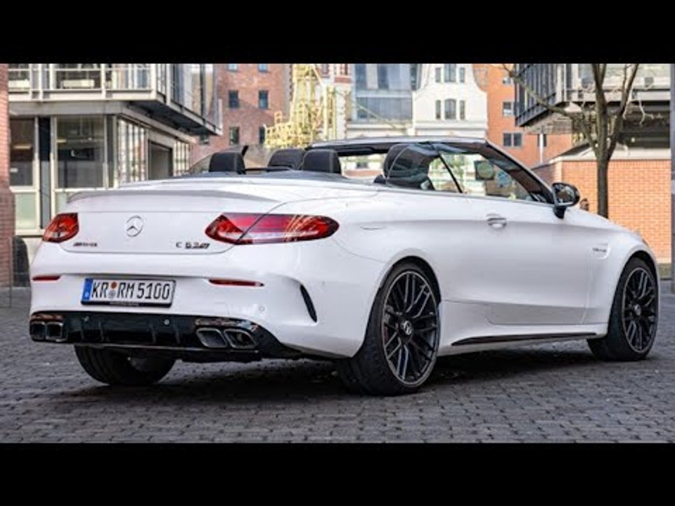 Mercedes-AMG C 63 S Cabrio – 510 PS V8-Power mit Orkanfrisur