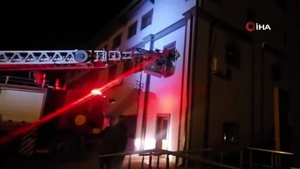 Kastamonu’da Orman İşletme Müdürlüğü’ne ait misafirhanede çıkan yangın söndürüldü