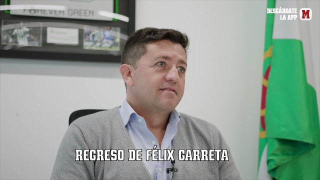 Miguel Calzado, director de cantera del Betis, charla con MARCA sobre el filial verdiblanco