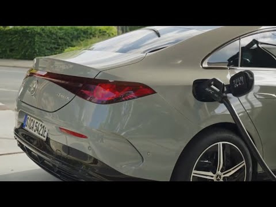 Elektrischer Mercedes CLA lädt mit 350 kW – 325 km in 10 Min