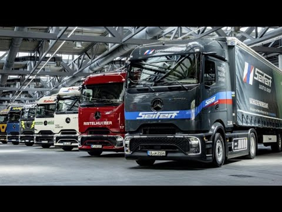 Elektrischer Fernverkehr: Mercedes-Benz eActros 600 startet durch
