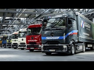 Elektrischer Fernverkehr: Mercedes-Benz eActros 600 startet durch