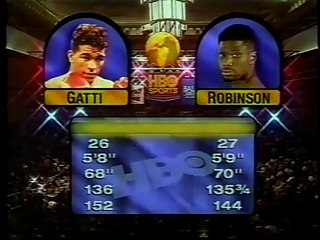 Ivan Robinson vs Arturo Gatti - HBO BAD 8-22-98