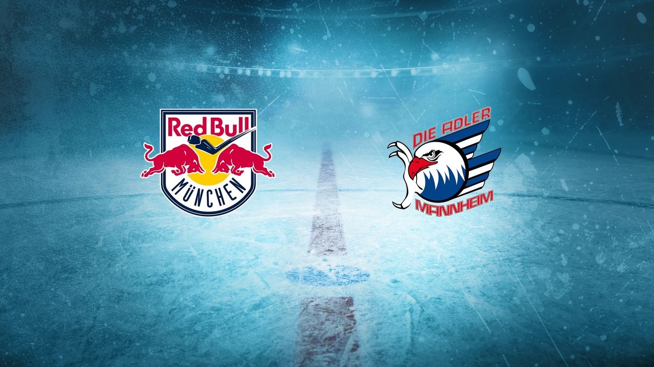 Highlights von EHC Red Bull München - Adler Mannheim