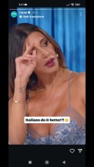 Belen Rodriguez ospite di Valentina persia