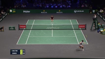 Rolex Paris Masters - Sinner se défait de Shelton