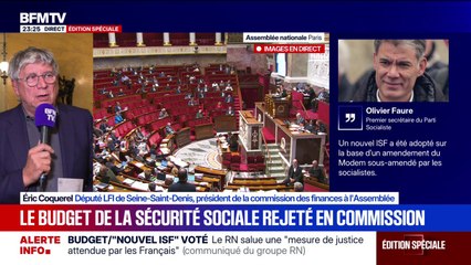 Les députés rejettent le budget de la Sécurité sociale en commission