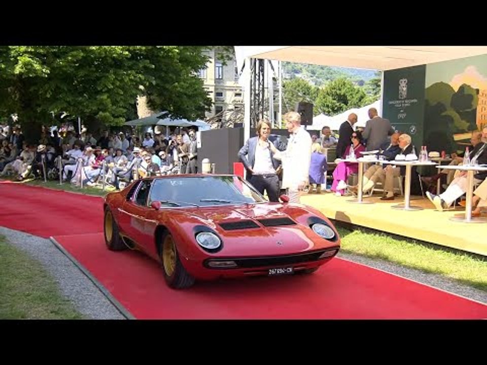 Lamborghini Miura SV beim Concorso d’Eleganza Villa d’Este 2025