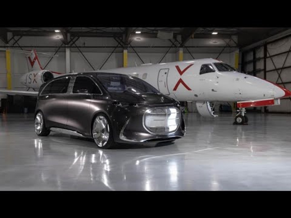 Mercedes Vision V Luxusvan mit Kino & Hightech zur 2025-Pebble-Beach-Automotive-Week