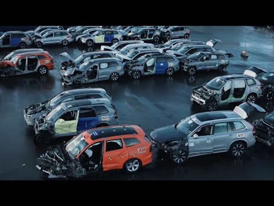 Volvo Crash Lab: Wie Volvo täglich Leben rettet