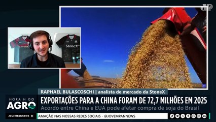 Acordo entre China e EUA pode afetar compra de soja do Brasil | HORA H DO AGRO
