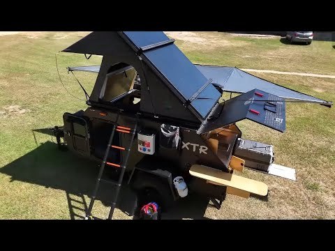 2025 VOC XTR: Offroad-Teardrop mit Durchstieg, Dachzelt & Commander-Galley