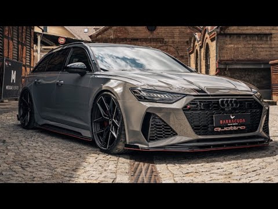Audi RS 6 Avant (C8) auf fetten 22 Zoll Barracuda Razzer Alus