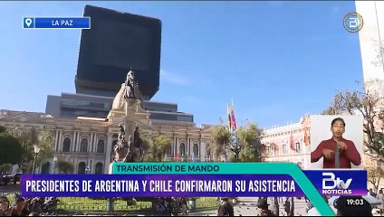 Presidentes de Chile y Argentina asistirán a la posesión de Rodrigo Paz; Bukele enviará a su vicepresidente