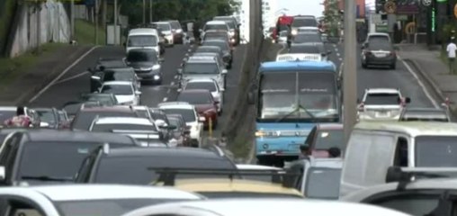 Inicia la inversión de carriles para agilizar el tráfico hacia el interior del país