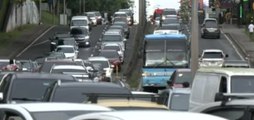 Inicia la inversión de carriles para agilizar el tráfico hacia el interior del país