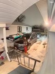 Woman Slips On Ice And Falls Outside House