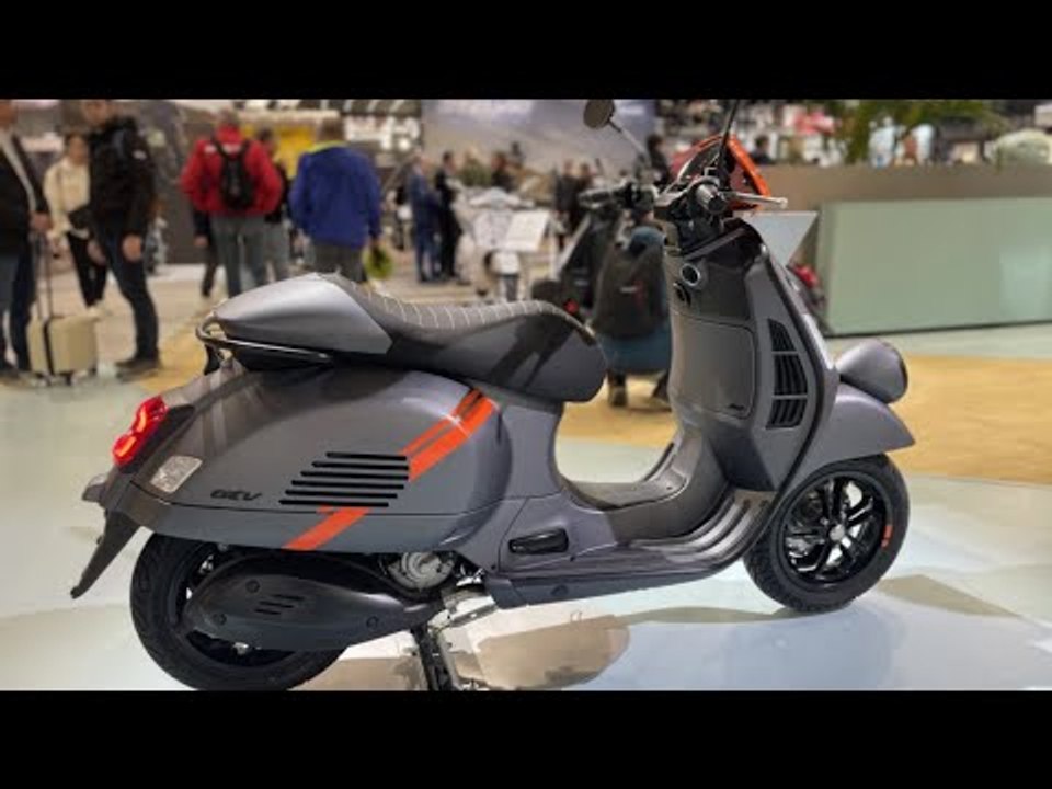 Vespa officina 8 special edition: retro-design trifft technik