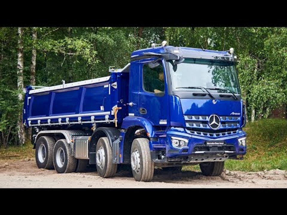 2026 mercedes-benz arocs im extremtest | massive baustellen-power