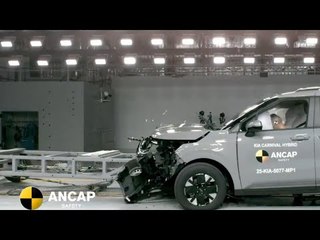 2026 Kia Carnival Hybrid im ANCAP Crashtest: So sicher ist der Familienvan